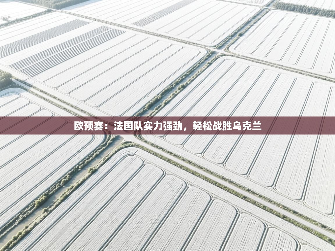开云体育在线-欧预赛：法国队实力强劲，轻松战胜乌克兰